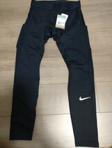 NIKE PRO タイツ 黒 Mサイズ ナイキ スパッツ レギンス トレーニング ランニング メンズ ブラック DRI-FIT　FB7962-010_画像1