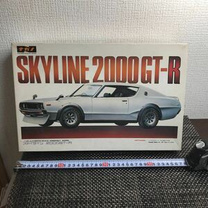 送料無料/未組立/ナガノ/プラモデル/スカイライン 2000 GT-R/日産 NISSAN/SKYLINE/自動車/