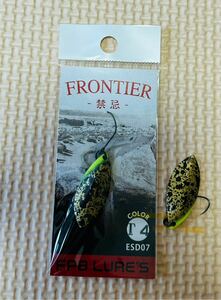 FPBルアーズ フロンティア タブー 0.7g 人見知り2 新品中古各１枚計２枚セット FPB Lures FRONTIER ESD07 