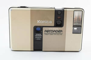 コニカ　Konica RECORDER コンパクトフィルムカメラ #3133Y6AP17-28