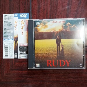 ルディ　RUDY★ショーン・アスティン★監督)デヴィッド・アンスポー★セル版DVD　帯付き