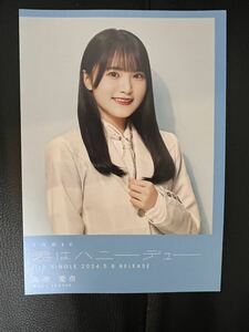 日向坂46 君はハニーデュー 高瀬愛奈　フライヤー シブツタ限定