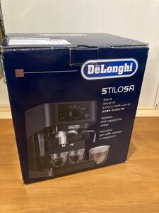 デロンギ DeLonghi エスプレッソマシン コーヒーメーカー カプチーノメーカー EC235J-BK