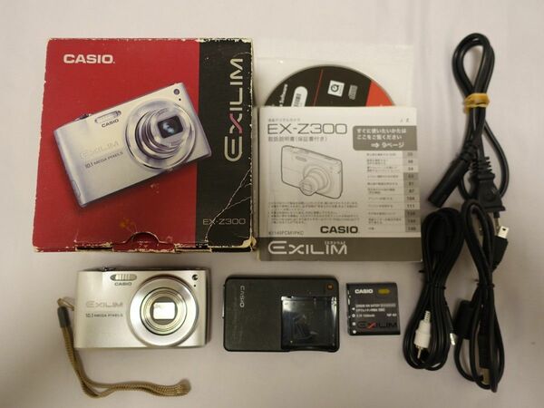 【動作確認済】 EXILIM EX-Z300 CASIO コンパクトデジタルカメラ エクシリム