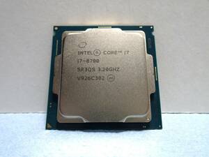 3 Intel CPU Corei7-8700 3.20GHZ LGA1151 動作確認済