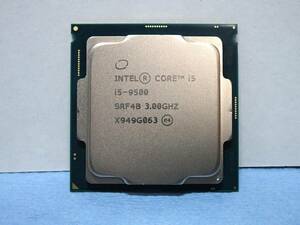 16 Intel CPU Corei5-9500 3.0GHZ LGA1151