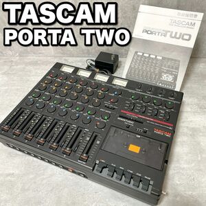 希少 TASCAM タスカム MINISTUDIO PORTA TWO マルチトラックレコーダー カセットテープ MTR