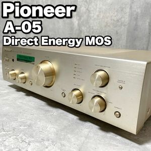 名機 音出し確認済み Pioneer パイオニア A-05 Direct Energy MOS プリメインアンプ オーディオ機器