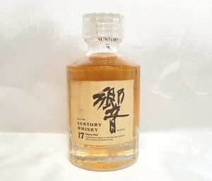 5201[M]* not yet . plug old sake *SUNTORY/WHISKEY/./17 year / Suntory / whisky /HIBIKI/ Mini bottle /50ml/43%