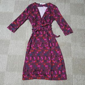 新品　送料無料US6号/JP11号 ダイアンフォンファステンバーグ　Diane von Furstenberg New Julian Two Silk Jersey Dress