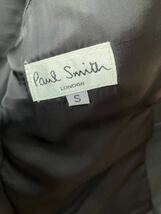 【Paul Smith 】ポールスミス　レザージャケット　　 ブラック テーラードジャケット S_画像5