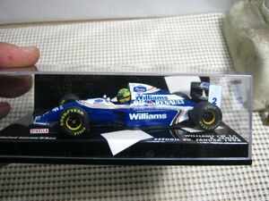 ・送料300円●ミニカー 現状●ミニチャンプス 1/43●ウィリアムズ FW15●セナ ESTORIL 20 JANUAR 1994