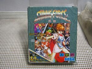 * postage 185 jpy * present condition *GG Game Gear soft * shining force out ...*. god. country .* box opinion equipped retro game 