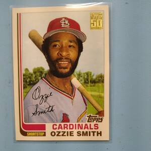 2001 TOPPS OZZIE SMITH オジー・スミス 1982リプリント Slカージナルス