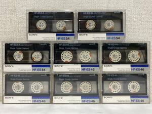 ●○ク542 SONY カセットテープ EXCELLENT SUPER HIGH FIDELITY HF-ES54 他 8本セット○●