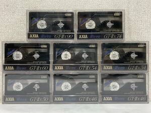 ●○ク602 AXIA カセットテープ CrO2 POSITION SUPER DYNAMIC RANGE GT-Ⅱx90 他 8本セット○●