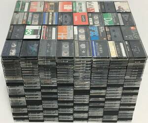 **k620 used cassette tape large amount summarize 800 pcs set SONY TDK maxell DENON BASF Scotch FUJI TOSHIBA Lo-D Technics coop That's other 