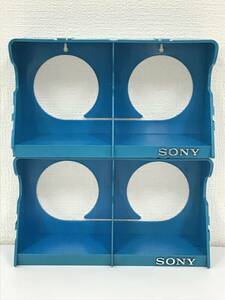 ★☆サ006 カセットテープ 収納ケース 収納ラック SONY カセットテープ型 2個セット☆★