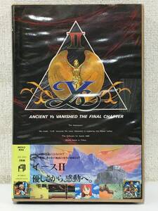 ◆◇キ080 MSX 3.5インチFD YsⅡ イース2 Falcom ファルコム◇◆