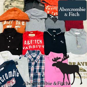 *5-68 men's Abercrombie & Fitch Abercrombie and Fitch set sale 20 point set Abercrombie & Fitch tops outer American Casual USA old clothes 