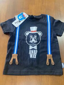 半袖Tシャツ Tシャツ 半袖 キッズ　ANAP KIDS 95サイズ(新品、未使用)