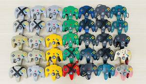 Nintendo 64 Nintendo 64 controller 35 piece clear blue Gold K-10