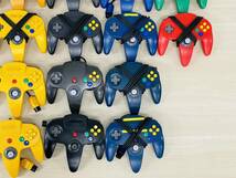 Nintendo 64 ニンテンドー 64 コントローラー 33個 M-14_画像7