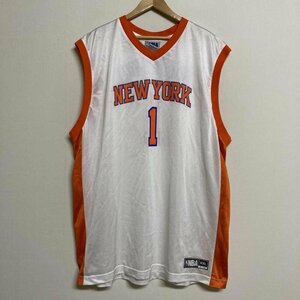 ＵＳフルギ NBA NEW YORK STOUDEMIRE バスケットボールウェア ビブス 7794A 05-12 タンクトップ XXL 白 / ホワイト