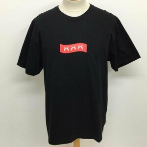 ゴッドセレクショントリプルエックス ROARXXXS roarguns ロアー コラボ ボックスロゴ 半袖Tシャツ Tシャツ Tシャツ M ロゴ、文字