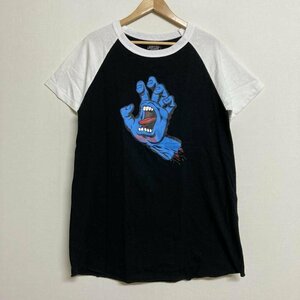 サンタクルーズ SANTA CRUZ スクリーミングハンド プリント 半袖 ラグランスリーブTシャツ 50281427 Tシャツ Tシャツ L 黒 / ブラック