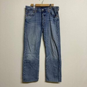 リーバイス Levi's 501 ボタンフライ ストレートデニムパンツ 00501-2760 パンツ パンツ 34インチ 青 / ブルー 無地