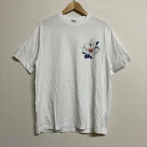 ケンゾー KENZO ×VANS Flower Logo プリント 半袖 Tシャツ FA5STS5164V5 Tシャツ Tシャツ XS 白 / ホワイト