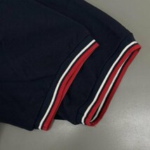 ニードルス MR311 Shawl Collar S/S Polo shirts ショールカラー チップライン ピケ 鹿の子 ポロシャツ ポロシャツ S 紺 / ネイビー_画像6