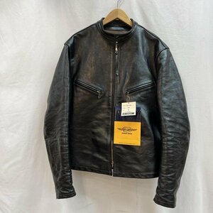 トイズマッコイ TMJ1918 シングルライダースJKT ホースハイド JOMO ジョンソンモータース ジャケット、上着 ジャケット、上着 42