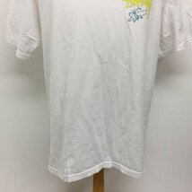 ステューシー SUPER BLOOM TEE バタフライ 両面プリント 半袖Tシャツ メキシコ製 Tシャツ Tシャツ L 白 / ホワイト X 黄 / イエロー_画像7