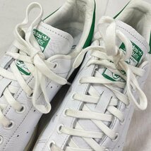 アディダス EF7508 STAN SMITH FOREVER FTWWHT/ FTWWHT/ GREEN US10/28cm スニーカー US：10 白 / ホワイト X 緑 / グリーン_画像8