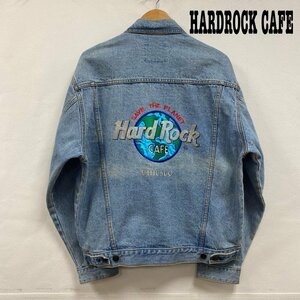 古着 HARD ROCK CAFE ハードロックカフェ デニムジャケット S ジャケット、上着 ジャケット、上着 S ロゴ、文字 X 刺繍