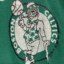 ヴィンテージ Champion / チャンピオン USA製 トリコタグ 半袖 BOSTON CELTICS プリントTシャツ Tシャツ Tシャツ M 緑 / グリーン_画像9