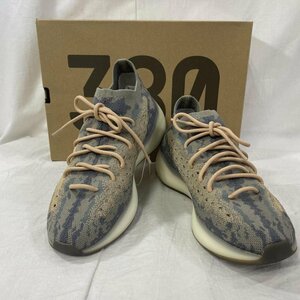 イージー FX9764 YEEZY BOOST 380 MIST/MIST/MIST US10.5/28.5cm スニーカー US：10.5 灰 / グレー