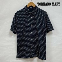 トルネードマート TORNADO MART 総柄 半袖 ボタンシャツ シャツ、ブラウス シャツ、ブラウス 表記無し 黒 / ブラック 総柄_画像1