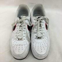 ナイキ WMNS AIR FORCE 1 '07 エアフォースワン FJ0710-100 スニーカー 26.5cm 白 / ホワイト X 紺 / ネイビー_画像2