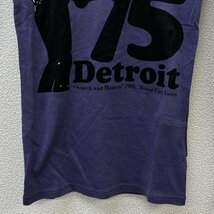 ヒステリックグラマー 2CL-2800 6575 Detroit ロゴ ロンT Tシャツ Tシャツ FREE 紫 / パープル_画像3