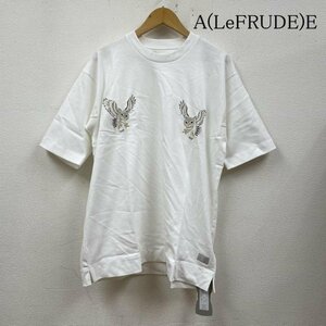 古着 A(LeFRUDE)E アレフルード 半袖 Tシャツ OWL EMBROIDERY Tee 17SS-CS02 Tシャツ Tシャツ L 白 / ホワイト キャラクター X 刺繍