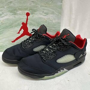 ナイキ CLOT × AIR JORDAN 5 RETRO LOW DM4640-036 クロット コラボ エアジョーダン スニーカー 26.5cm 黒 / ブラック