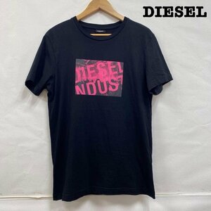 ディーゼル DEISEL フォトプリント Tシャツ M Tシャツ Tシャツ M 黒 / ブラック プリント