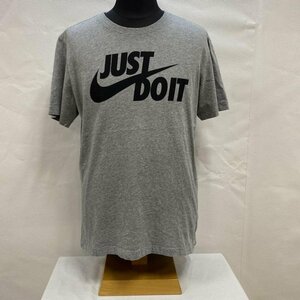 ナイキ NIKE / JUST DO IT / 半袖プリントTシャツ / AR5007-063 / GRY / L Tシャツ Tシャツ L 灰 / グレー ロゴ、文字 X プリント