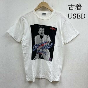 古着 矢沢永吉 Come On 1993 コンサート ツアー Tシャツ 半袖 フォト プリント Tシャツ Tシャツ 表記無し 白 / ホワイト