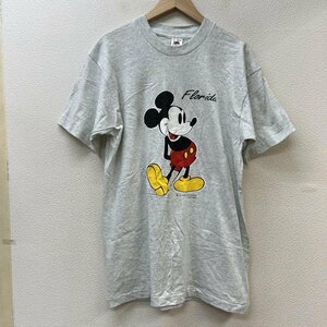 ヴィンテージ 90s USA製 DISNEY ディズニー ミッキープリント Tシャツ シングルステッチ Tシャツ Tシャツ L
