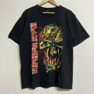 古着 THE GTS / ザ ジーティーシー IRON MAIDEN プリント 半袖 バンドTシャツ Tシャツ Tシャツ L 黒 / ブラック プリント