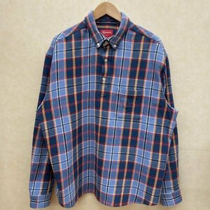 シュプリーム 23SS Pullover Plaid Flannel Shirt プルオーバー プレイド フランネル シャツ シャツ、ブラウス シャツ、ブラウス M